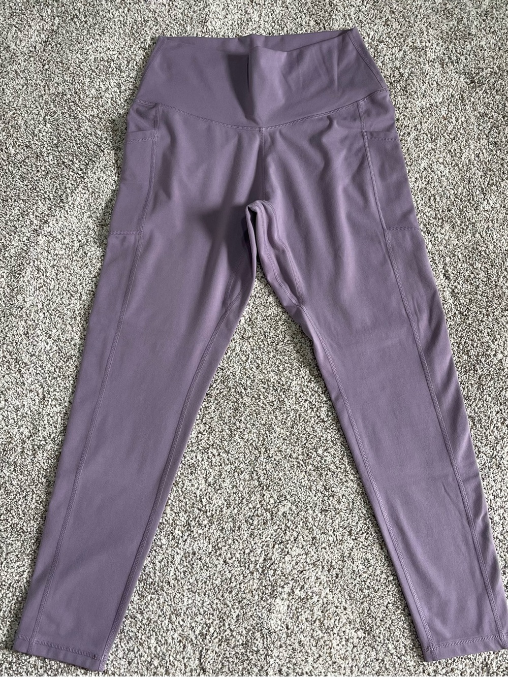 Colorful Koala- High-Waist Lavender Active Women's Leggings Size Large